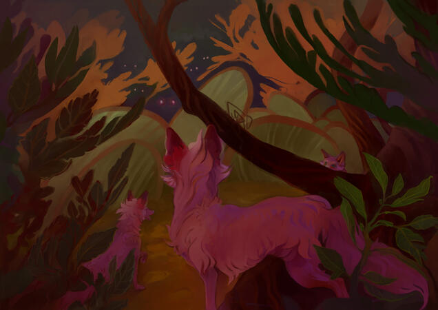 Third Fox - Image made by me. Third Fox - Image made by me.