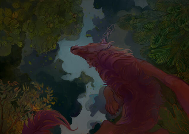 Second Fox - Image made by me. Second Fox - Image made by me.